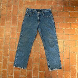 Carhartt Women's Blue and Navy Jeans